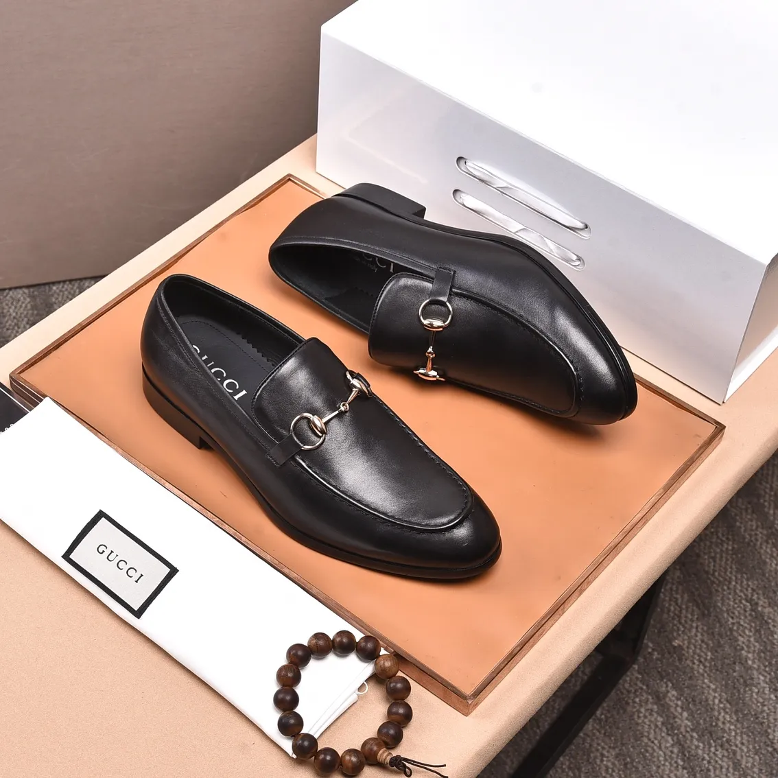 Men's shoes💰540📛📛Original (water-dyed cowhide) Gucci GUCCI official website formal shoes🌀 Italian🇮🇹imported cowhide➕top imported water-dyed cowhide lining💋Finely handmade original bottom, the real thing looks better when photographed in person Standard size 38-44